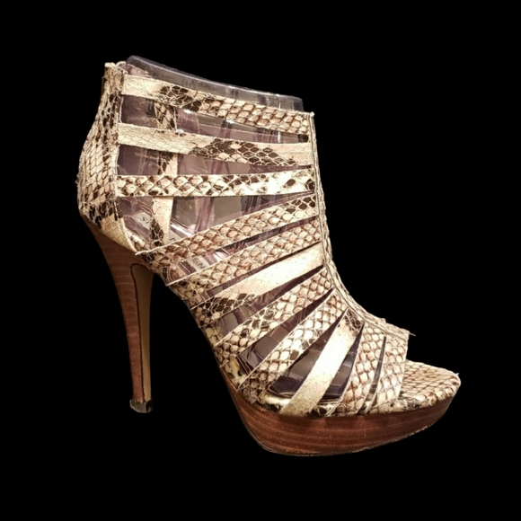STEVE MADDEN~Nusance Natural Snake. Authentic - Picture 12 of 12